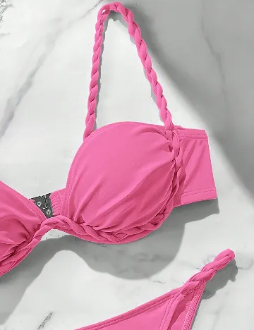 Costum de baie SHEIN, roz