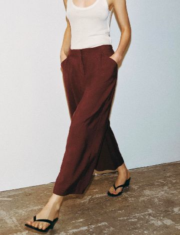 Pantaloni Zara, visiniu