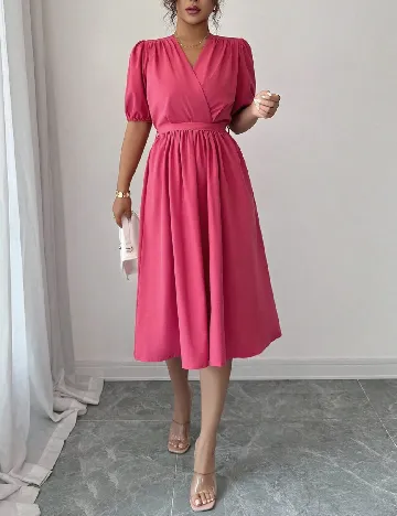 Rochie medie SHEIN, roz