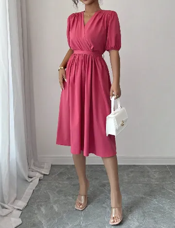 Rochie medie SHEIN, roz