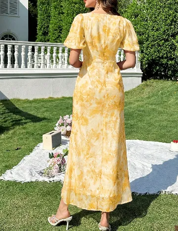 Rochie lunga SHEIN, galben