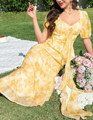 Rochie lunga SHEIN, galben