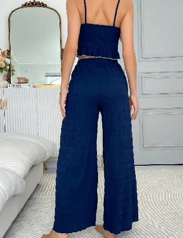 Pijama SHEIN, albastru