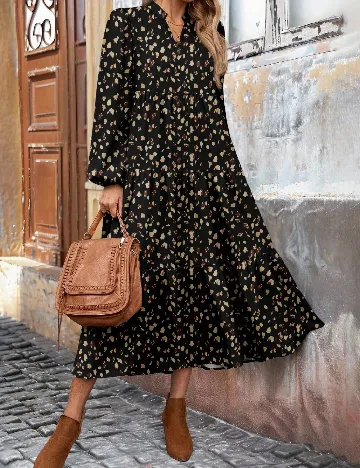 Rochie medie SHEIN, negru