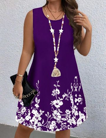 Rochie scurta SHEIN CURVE, mov