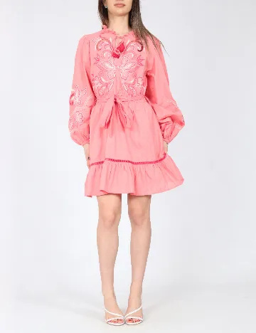 Rochie scurta River Island, roz