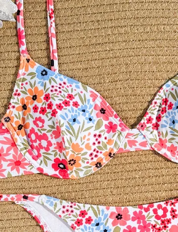 Costum de baie SHEIN, floral print
