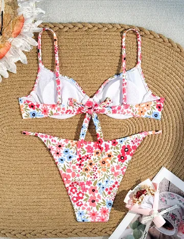 Costum de baie SHEIN, floral print