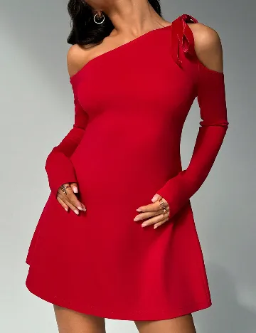 Rochie scurta SHEIN, rosu