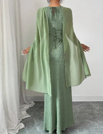 Rochie lunga SHEIN, verde