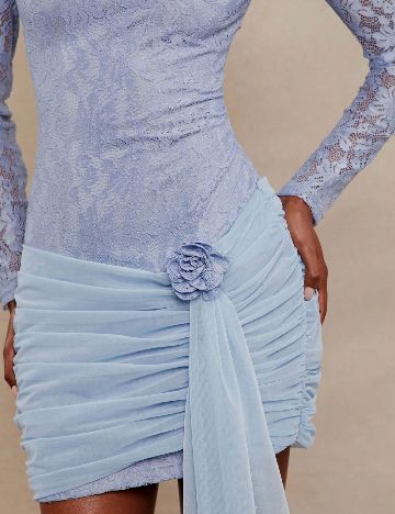 Rochie scurta SHEIN, albastru