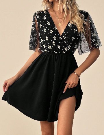 Rochie scurta SHEIN, negru