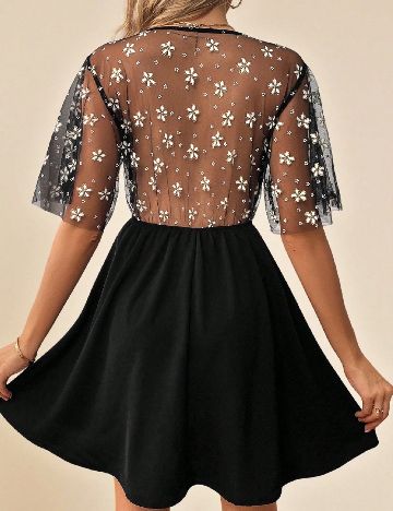 Rochie scurta SHEIN, negru