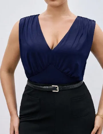 Body SHEIN CURVE, bleumarin