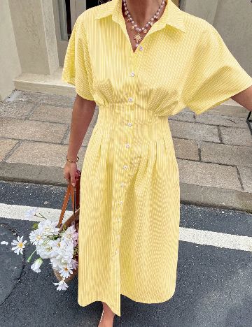 Rochie lunga SHEIN, galben