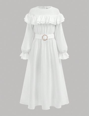 Rochie Shein Kids, alb