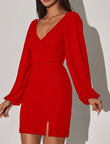 Rochie scurta SHEIN, rosu