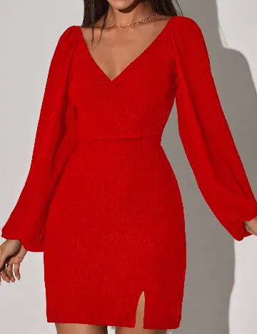 Rochie scurta SHEIN, rosu