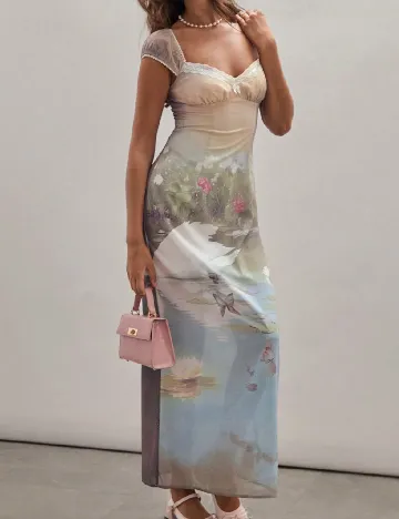 Rochie lunga SHEIN, mix culori