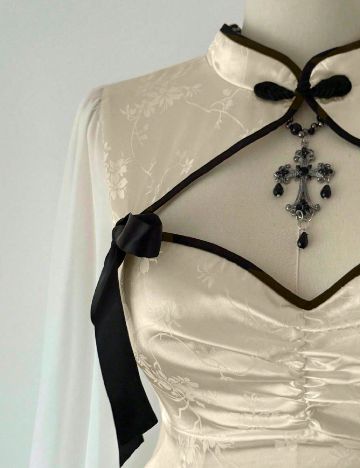 Rochie scurta SHEIN CURVE, crem