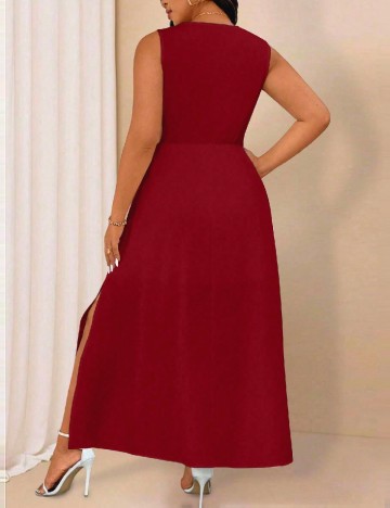 Rochie lunga SHEIN CURVE, rosu