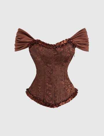 Corset SHEIN, maro