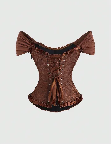 Corset SHEIN, maro