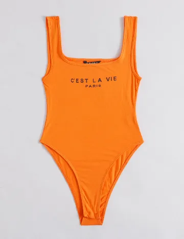 Body SHEIN, portocaliu