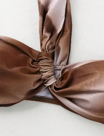 Costum de baie SHEIN, maro