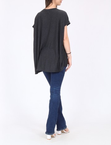 Bluza Oversize River Island, gri