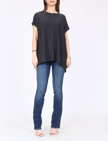 Bluza Oversize River Island, gri