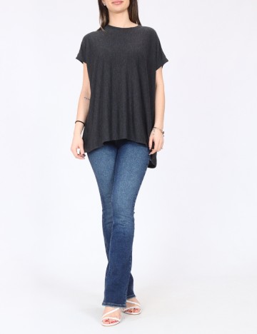 Bluza Oversize River Island, gri