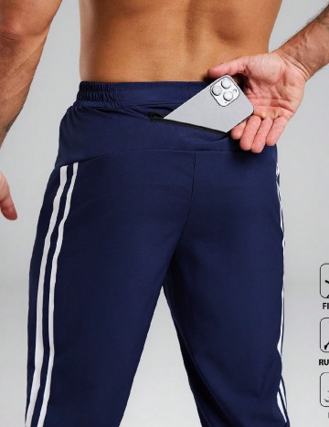 Pantaloni SHEIN, bleumarin