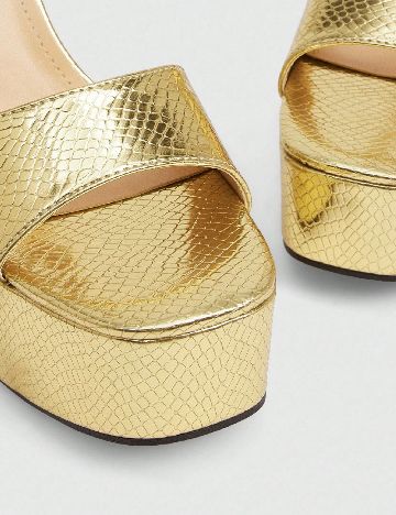 Sandale SHEIN, auriu