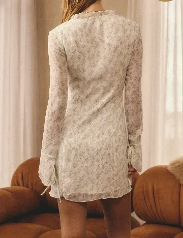 Rochie scurta Aralina, alb