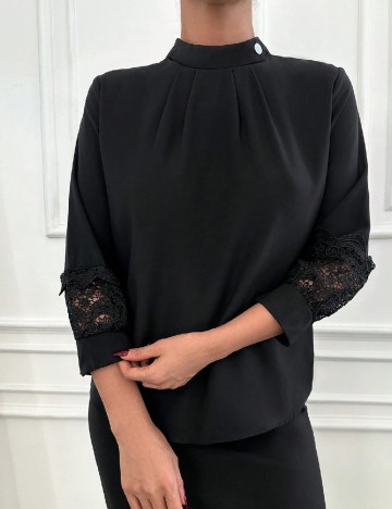 Bluza SHEIN, negru