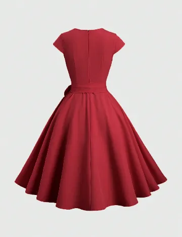 Rochie medie SHEIN, rosu