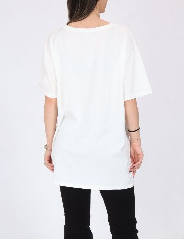 Tricou Oversize River Island, alb