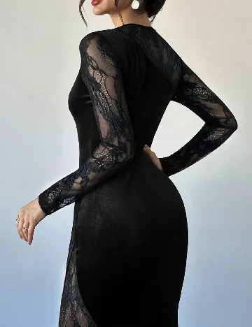 Rochie lunga SHEIN, negru