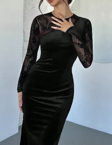 Rochie lunga SHEIN, negru