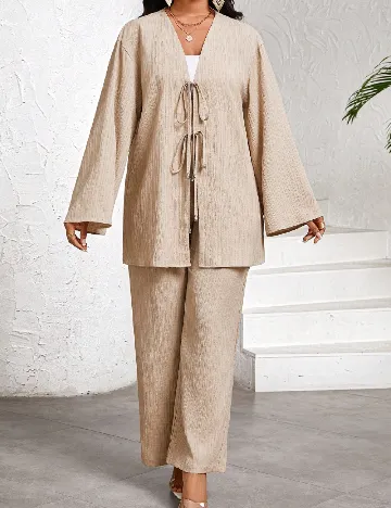 Compleu SHEIN CURVE, bej