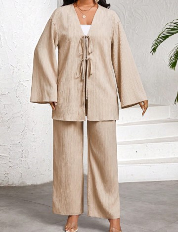 Compleu SHEIN CURVE, bej