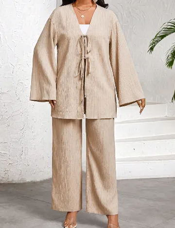 Compleu SHEIN CURVE, bej