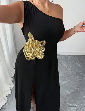 Rochie lunga SHEIN CURVE, negru