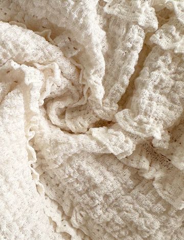 Rochie scurta SHEIN, ecru