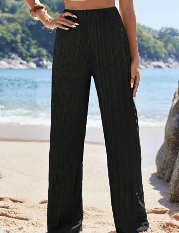 Pantaloni SHEIN, negru