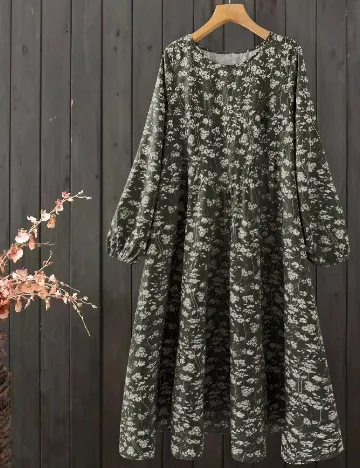 Rochie medie SHEIN CURVE, verde