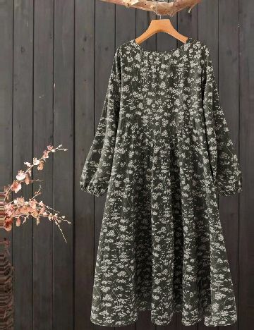 Rochie medie SHEIN CURVE, verde