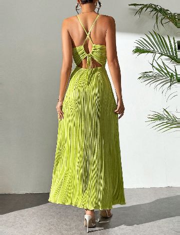Rochie lunga SHEIN, verde