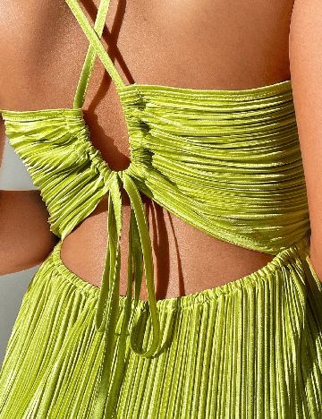 Rochie lunga SHEIN, verde
